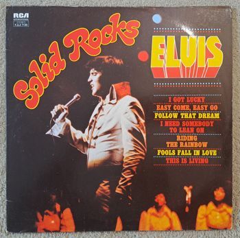 💿 Vinyl 33 tours 33T Elvis Presley Solid Rocks