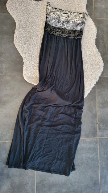 Robe bustier longue S 36 38 Morgan noir