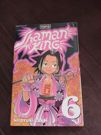 Livre Manga "Shaman King" N°6