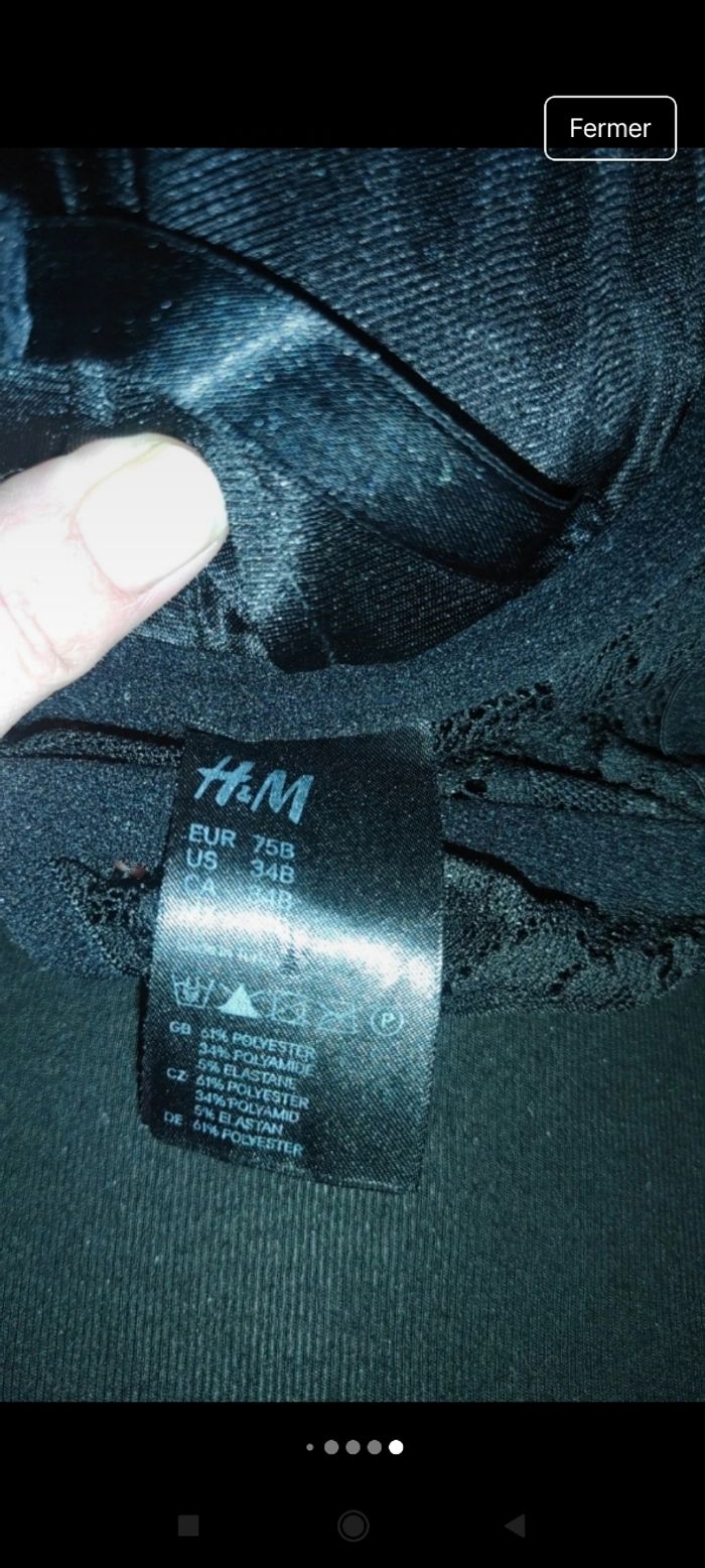 Très beau soutien gorge h&M f1 - photo numéro 6