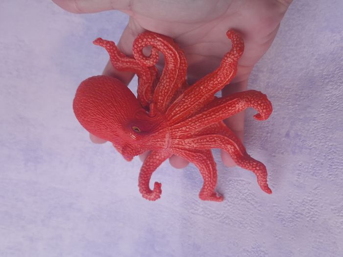 Jouet type schleich pieuvre octopus - photo numéro 5