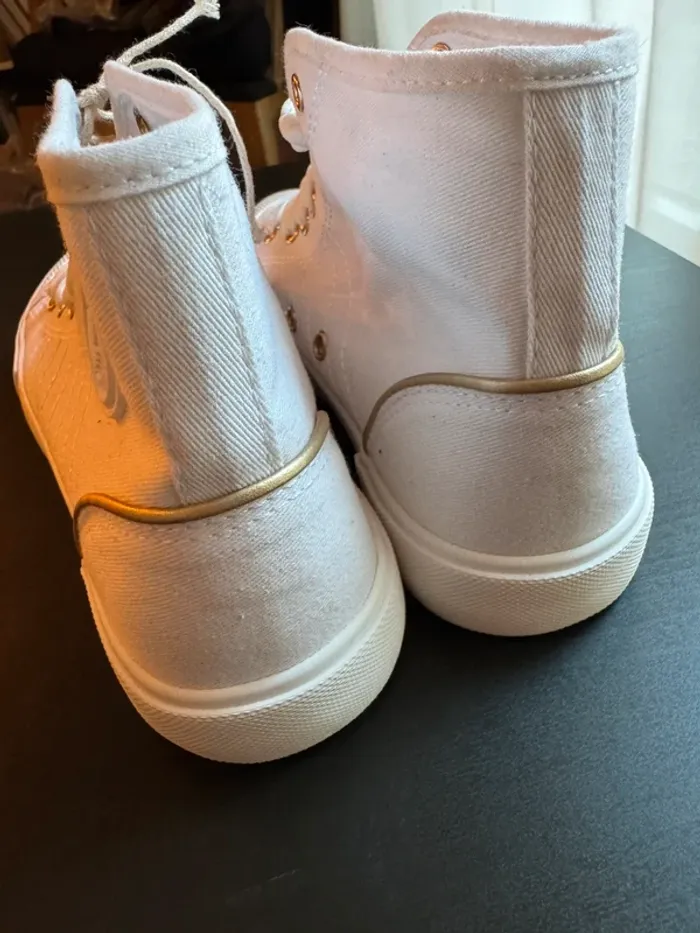 Tennis montante Les Tropeziennes MoHigh blanche taille 37 neuves - photo numéro 4