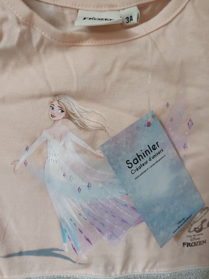 Robe reine des neiges 3 ans - photo numéro 2
