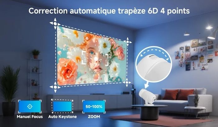 VIDÉO-PROJECTEUR PORTABLE LAYLATANG Y400 - photo numéro 10
