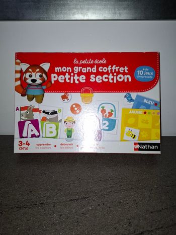 Jeu Mon grand coffret de Petite section 3/4 ans