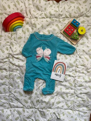 pyjama grenouillère en coton 1 mois obaibi