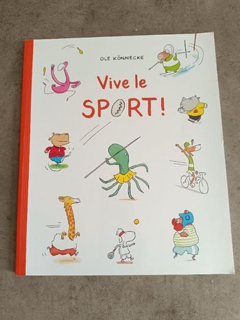 Livre " vive le sport " école des loisirs