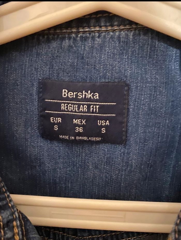 Chemise en jean Bershka Taille 36 - photo numéro 4