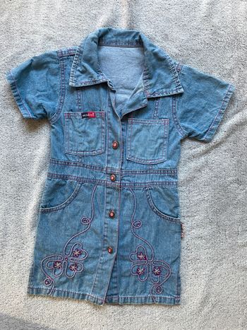 Robe en jean, 4 ans