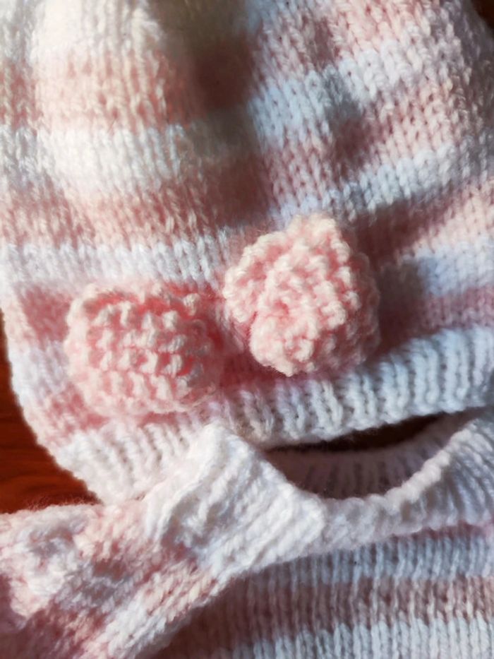 Ensemble en laine naissance - photo numéro 4