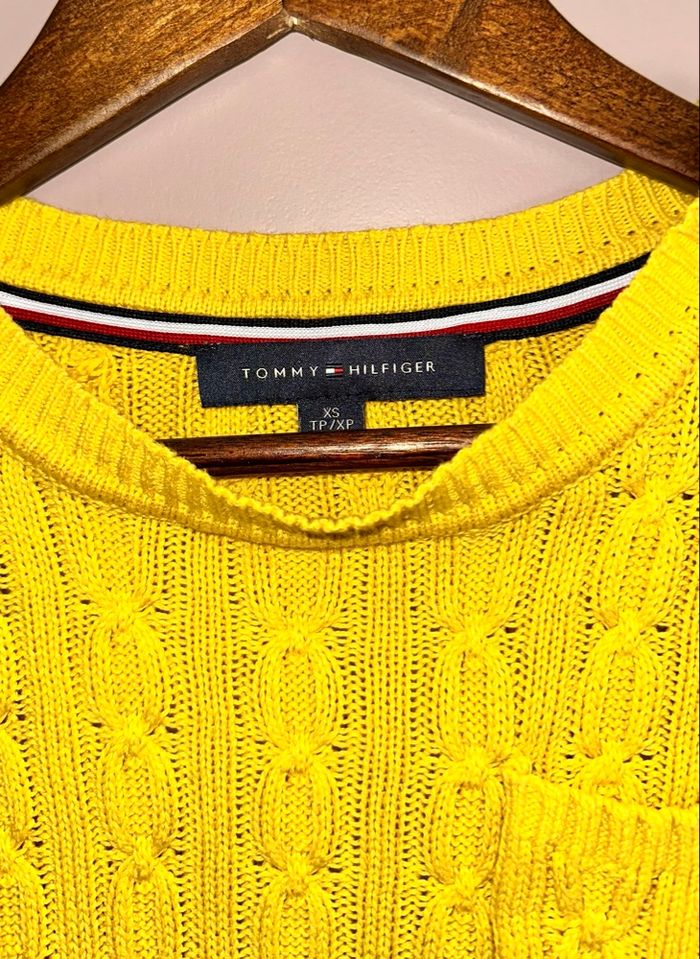 T-shirt court Tommy Hilfiger - taille XS - 100% coton - photo numéro 2