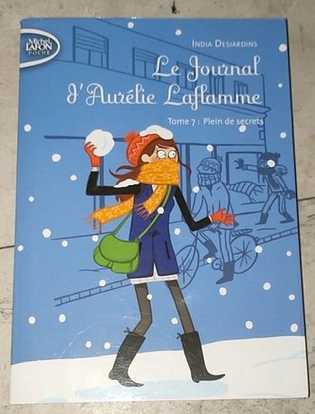 Livre le journal d'Aurélie Laflamme Tome 7