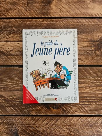 Livre BD Le guide du jeune père annonce grossesse idée cadeau original