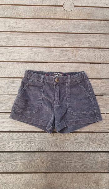 Short velours Zara 7 ans
