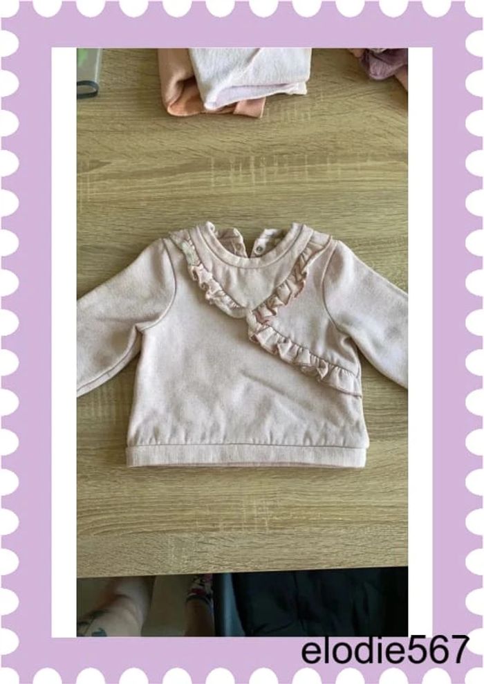 Sweat rose TAO 12 mois