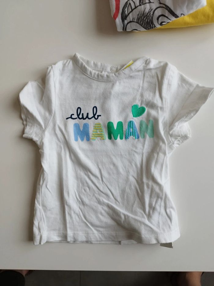 Lot tee-shirt bébé garçon 18 mois - photo numéro 7