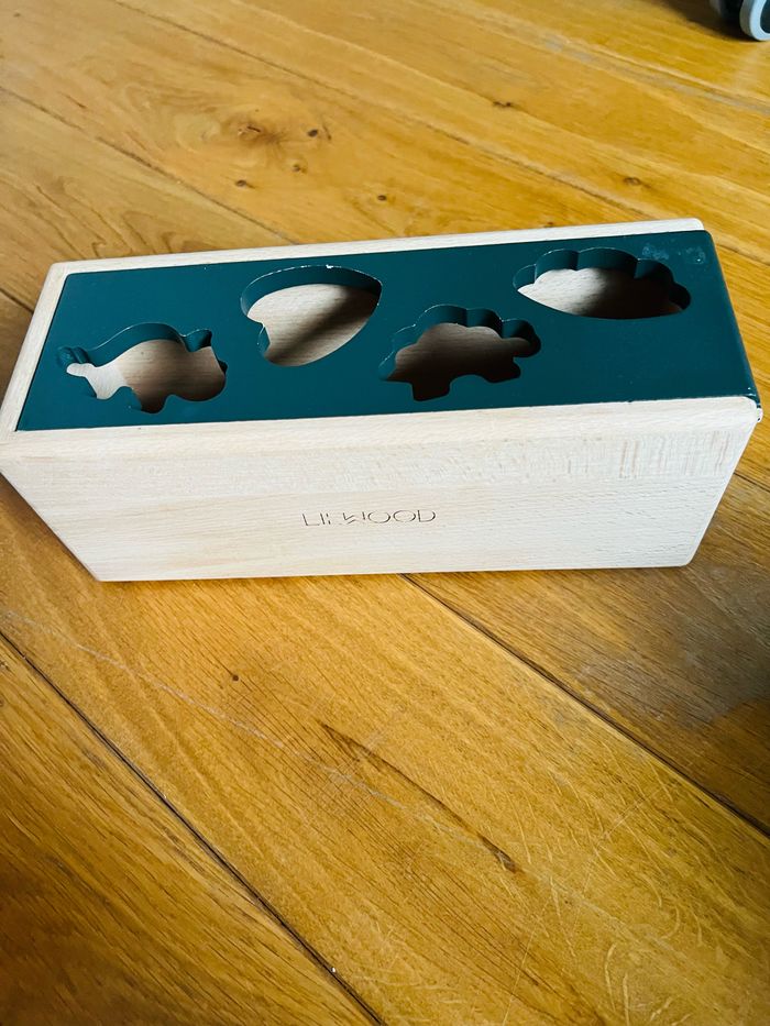 Jeux bébé cube bois Liewood - photo numéro 2