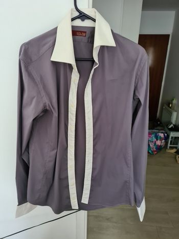 Chemise homme Zara man Grise Taille L