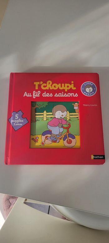Livre puzzle Tchoupi