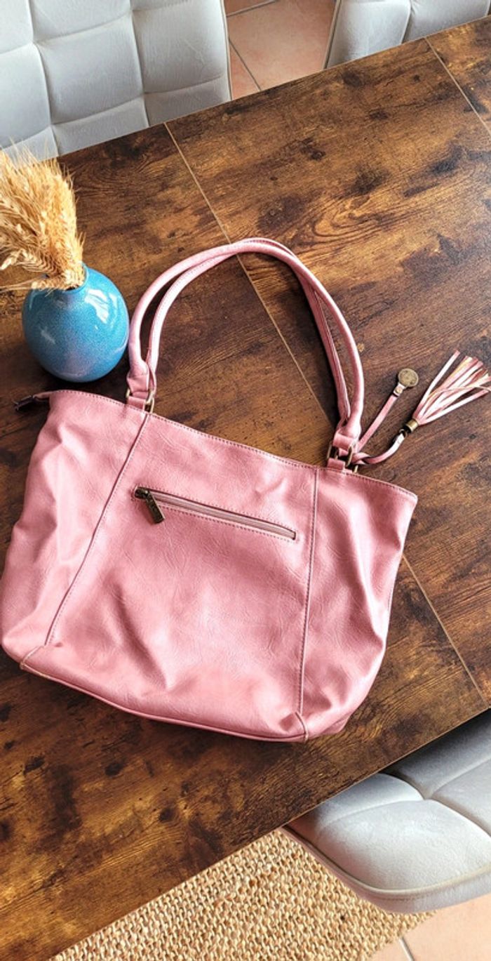 Joli sac à main vieux rose K'Rlot - photo numéro 5