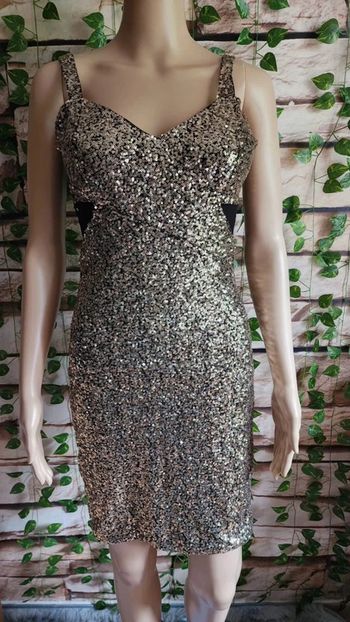 🌸Robe sequins dorés Taille Unique 🌸