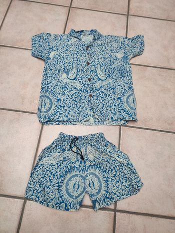 Pyjama bleu Bali