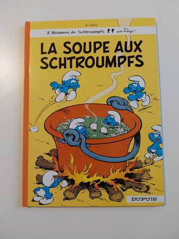 BD la soupe aux Schtroumpfs