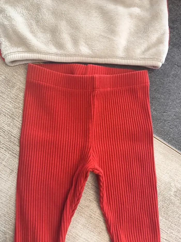 Ensemble de Noël 3 pièces garçon 12 mois sergent major - photo numéro 6