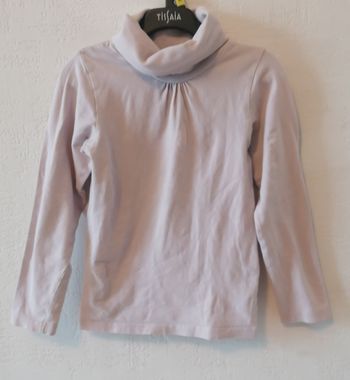 tee-shirt col roulé 6 ans