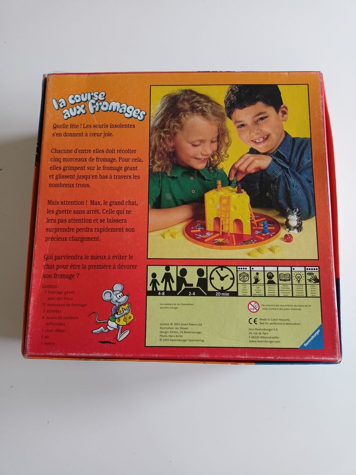 La course aux fromages ravensburger complet sans notice - photo numéro 2
