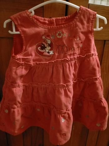 Robe Minnie 3-6 mois