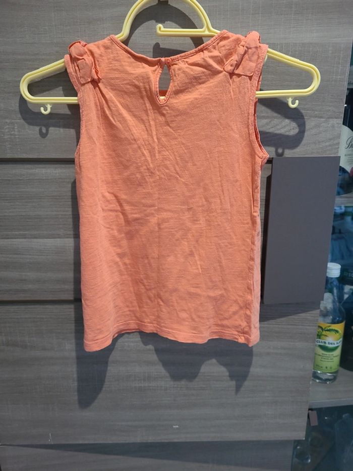 Débardeur orangé, taille 8 ans - photo numéro 3
