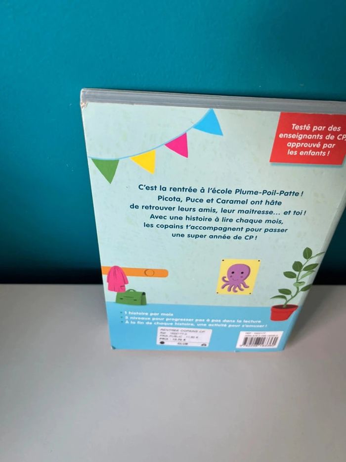 Gros livre ma rentrée avec les copains de CP - photo numéro 2