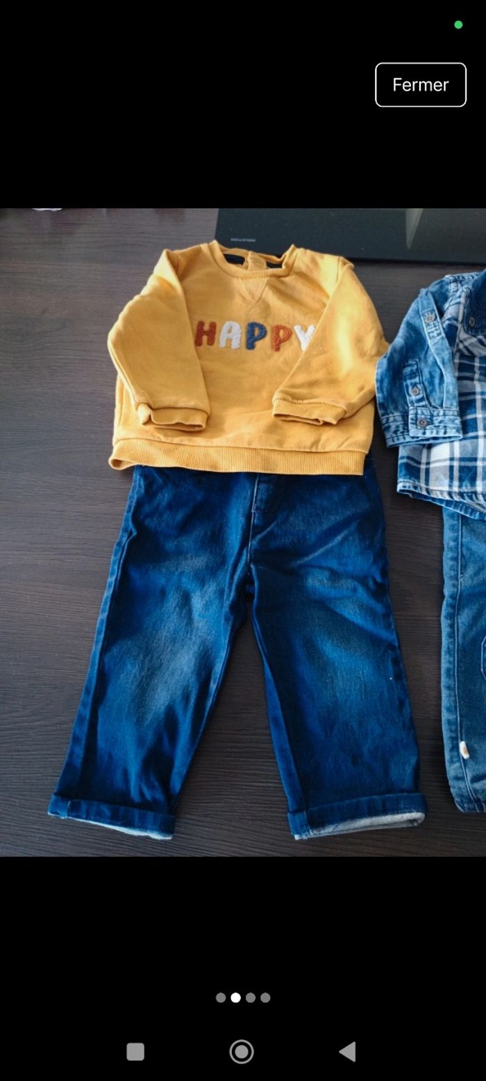 Lot vêtements garçon 9 mois - photo numéro 2