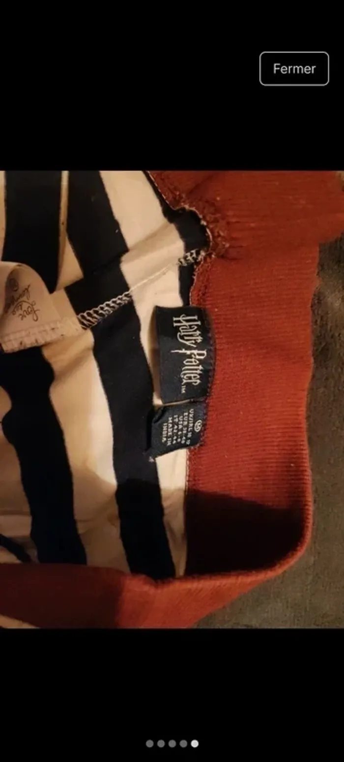 Pantalon pyjama "Harry Potter" taille M - photo numéro 2