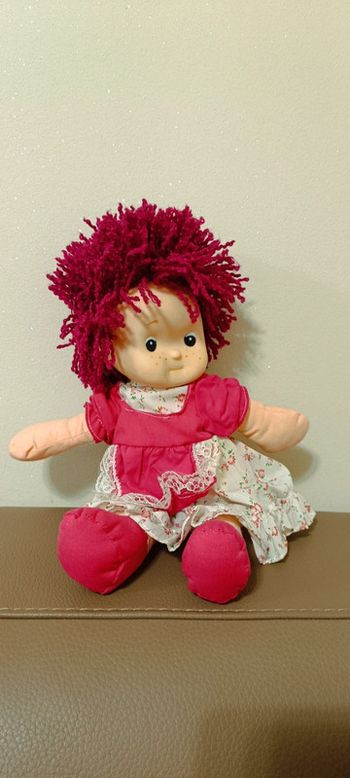 Poupée chiffon fleur