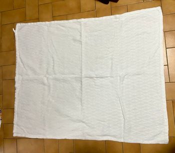 Plaid léger creme bébé 