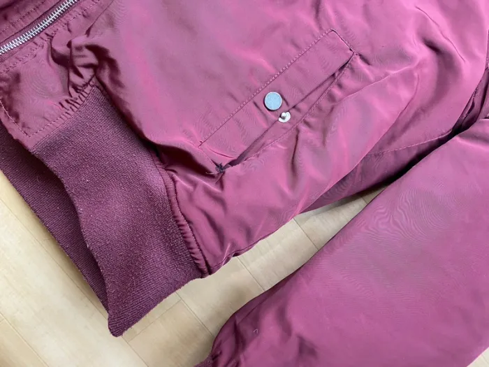 Doudoune Pénélope Leprevost bordeaux – Taille XL - photo numéro 3