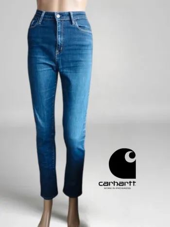 Jean Carhartt modéle ashley anke ,coupe slim ,taille haute ,stretch