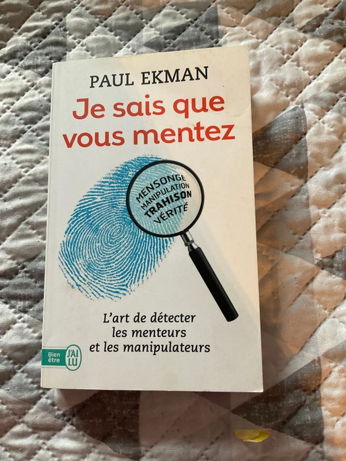 #je sais que vous mentez Paul Ekman. ) - photo numéro 2