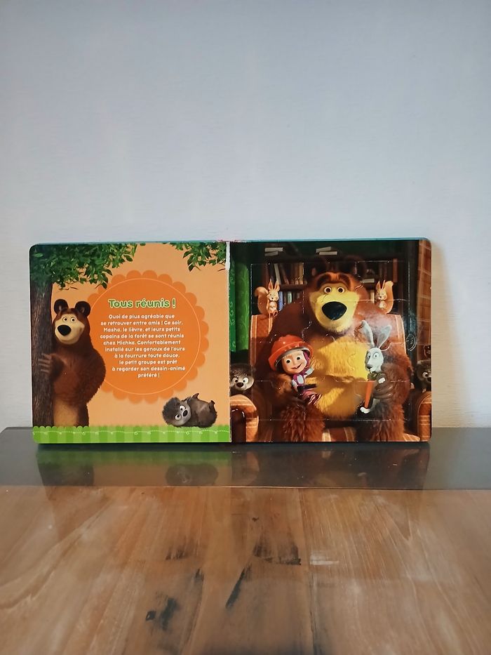 Livre puzzle Masha&Michka - photo numéro 4