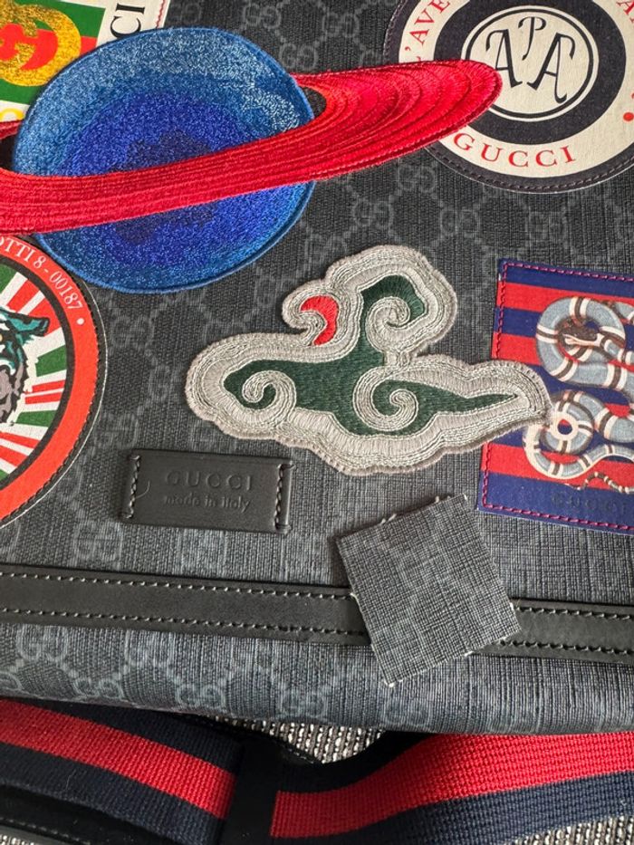 Sac bandoulière Gucci GG Suprême en cuir - photo numéro 12