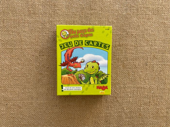 Jeu de cartes Au pays des petits dragons Haba
