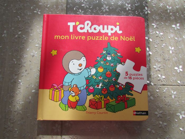 T'choupi Mon livre-puzzle de Noël
