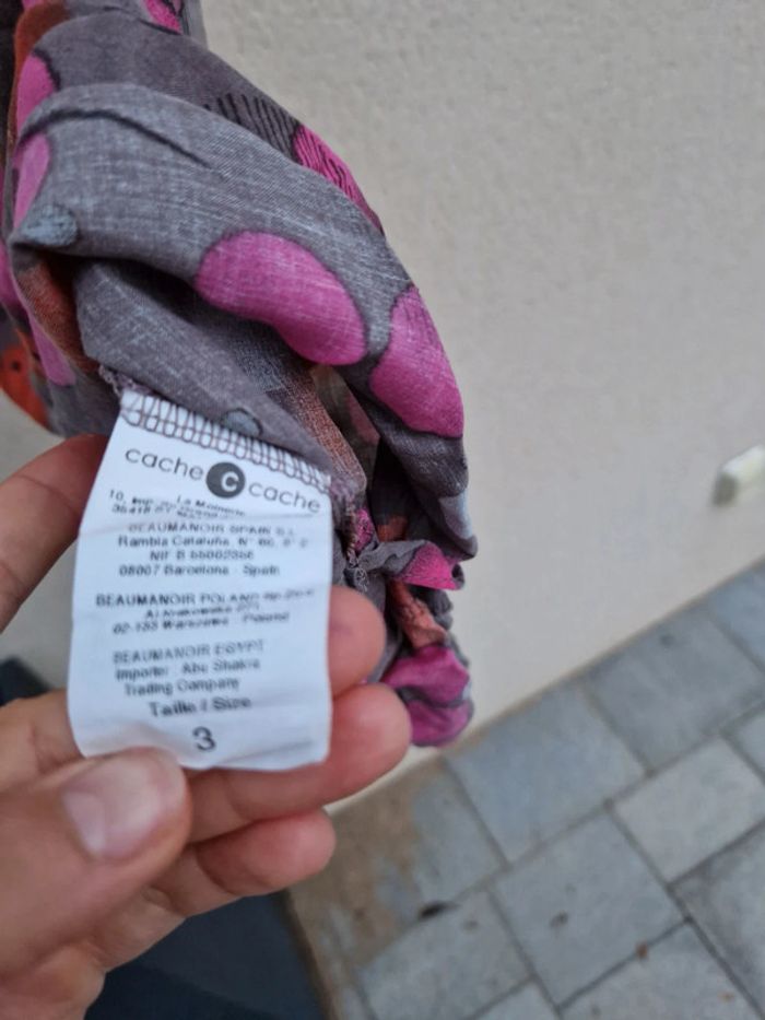 Débardeur tunique cache cache - photo numéro 4