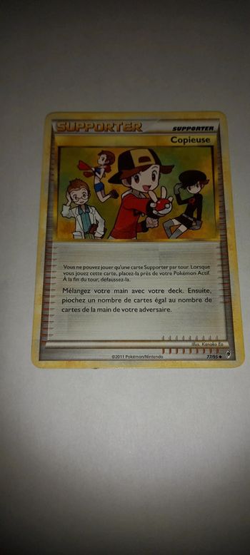 Carte pokémon supporter copieuse