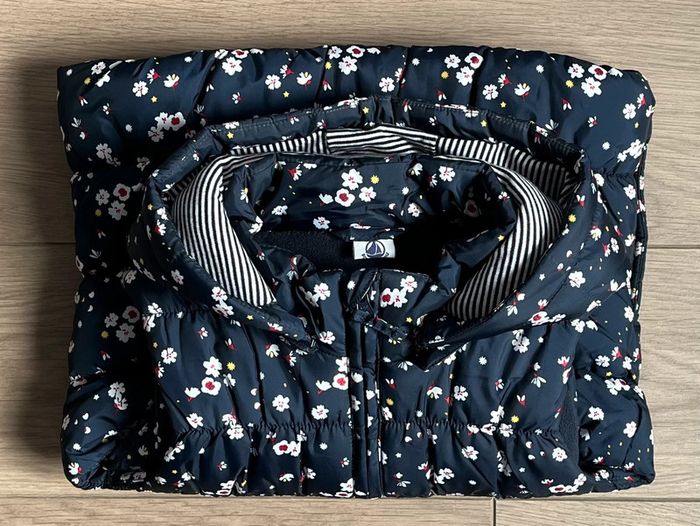 Doudoune déperlante avec capuche amovible et doublure en micropolaire Petit bateau T-8 ans - photo numéro 4