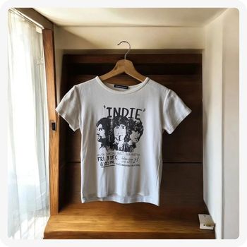 t-shirt Brandy Melville blanc taille S