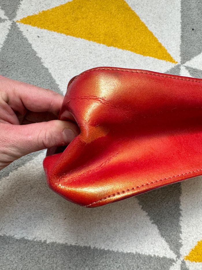 Sac à mains en cuir verni Longchamp - photo numéro 4