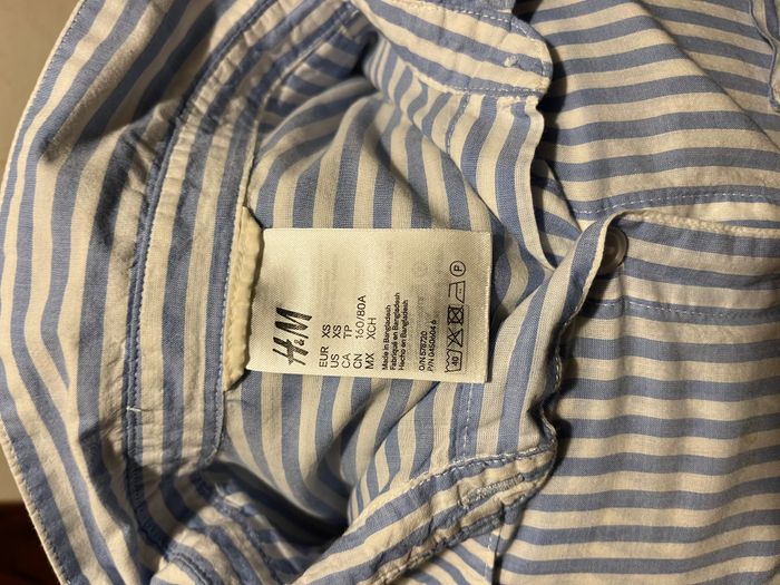 Chemise XXL à rayures (XS) - photo numéro 3